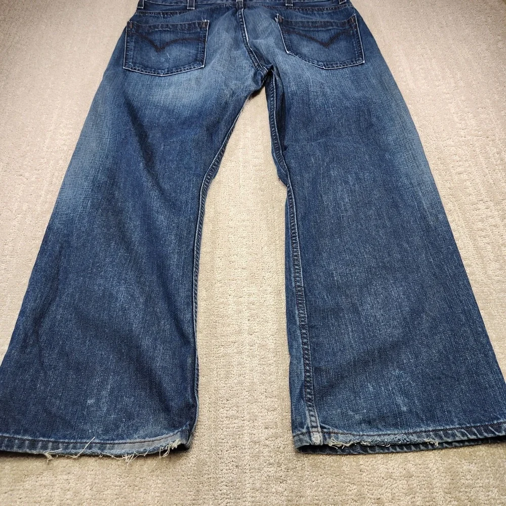 Vintage Levis Silvertab Jeans Men 38x30 True Bootcut Baggy Distressed Y2K Boot